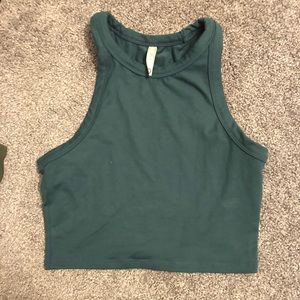 Crop top tank top